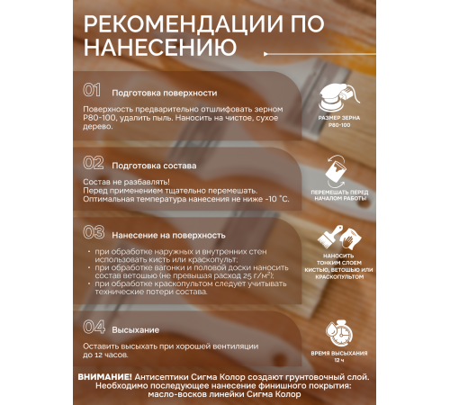 Приобрести АНТИСЕПТИК «СИГМА-ГРУНТ ОСНОВА» в Находке, Приморский край