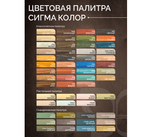Приобрести МАСЛО С ТВЕРДЫМ ВОСКОМ «СИГМА-ДЕКОР ПРЕМИУМ» в Находке, Приморский край
