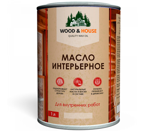 Заказать МАСЛО ИНТЕРЬЕРНОЕ WOOD & HOUSE в Находке, Приморский край